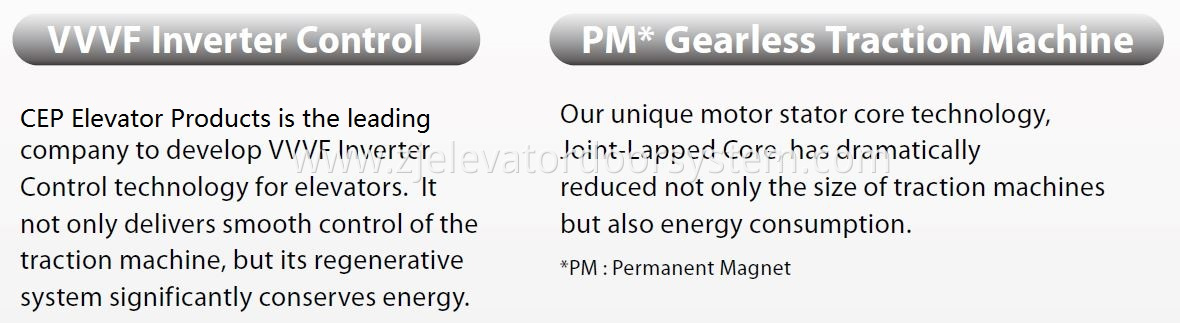 PM Gearless Traction Machine